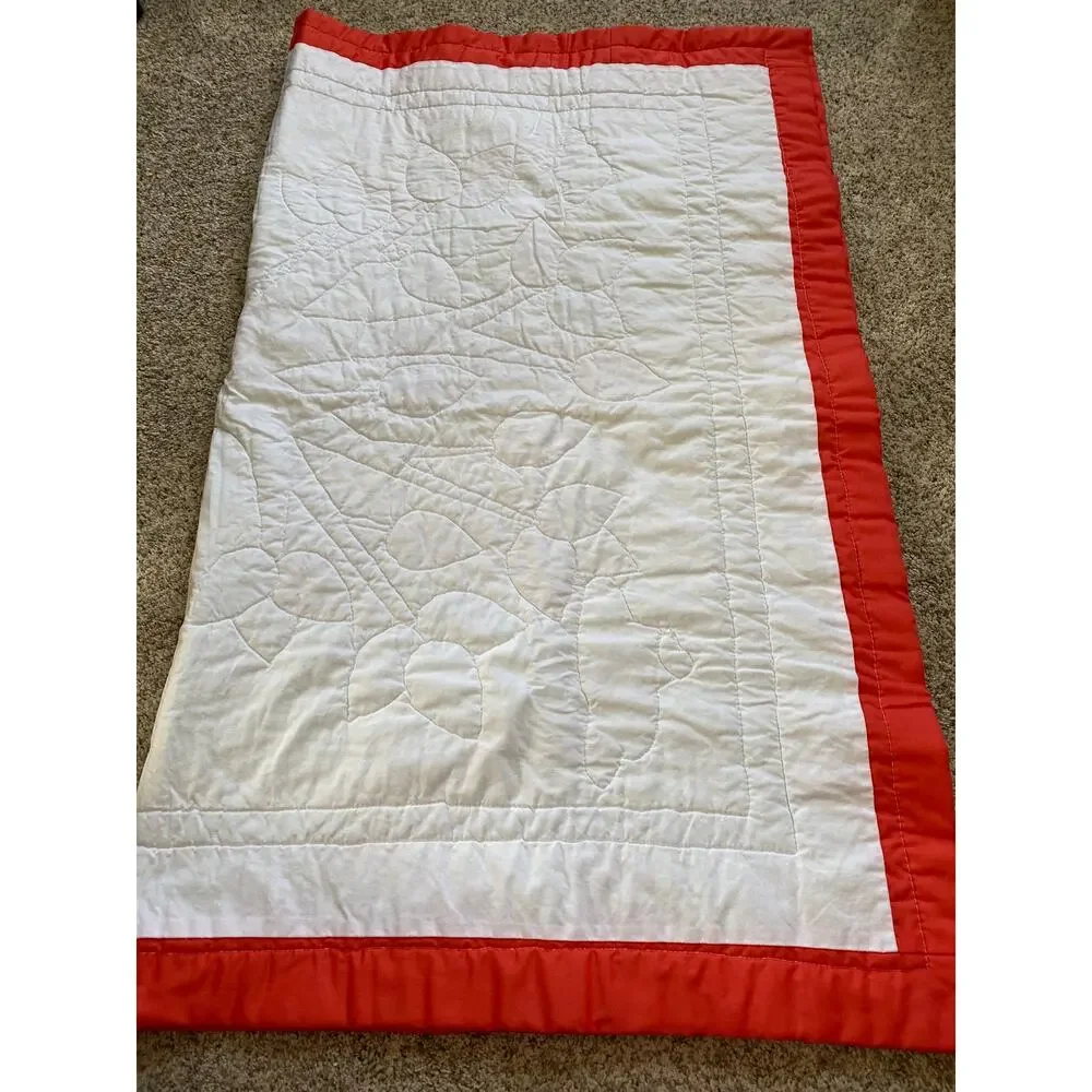 Vintage Disney Winnie the Pooh Quilt Baby Blanket 100 acre woods Tigger Piglet